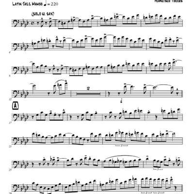 Do It! V.2 (Download) Latin jazz printed sheet music www.3-2music.com composer and arranger Jeff Fuller big band 4-4-5 instrumentation