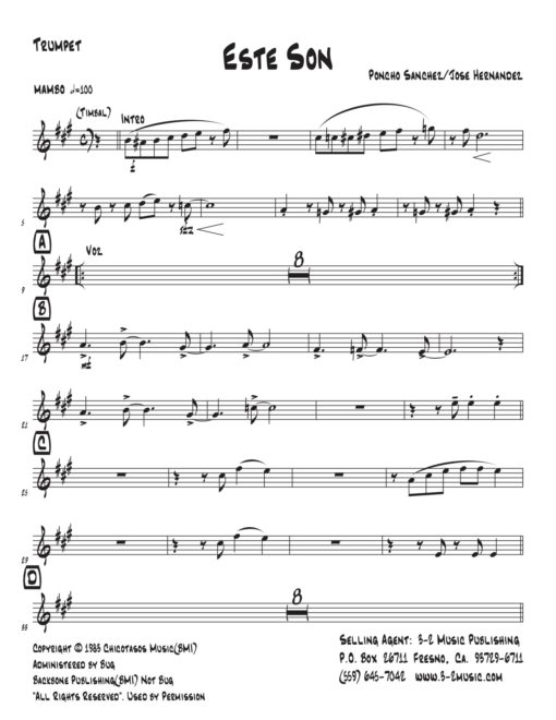 Este Son Latin (Download Only) jazz sheet music