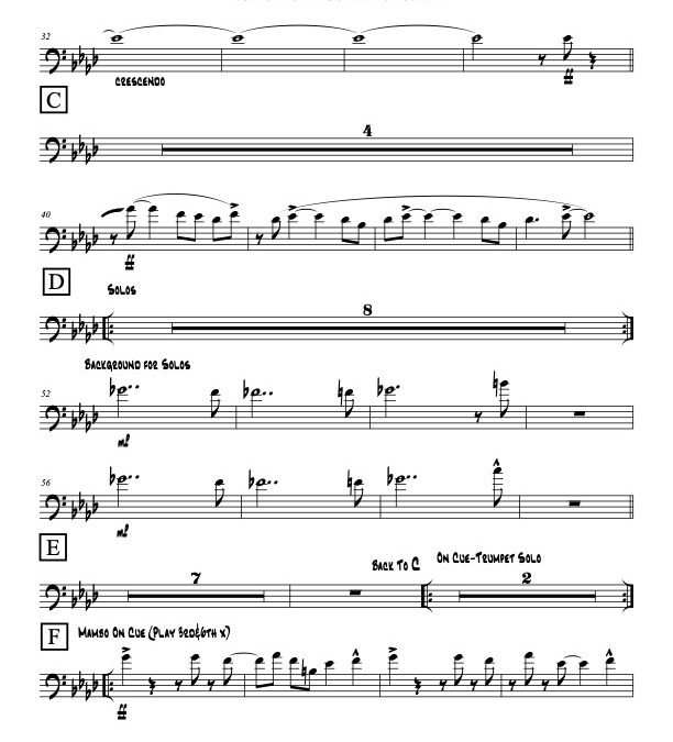 Nuyorican Son – Trombone 1 (Download)