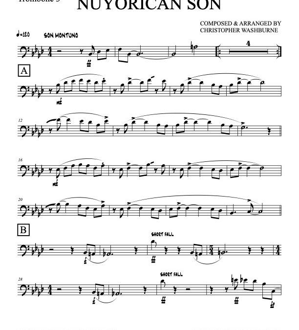 Nuyorican Son – Trombone 3 (Download)