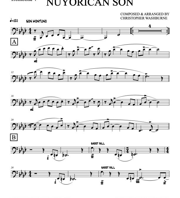 Nuyorican Son – Trombone 4 (Download)