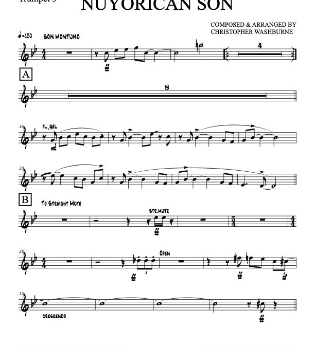 Nuyorican Son – Trumpet 3 (Download)
