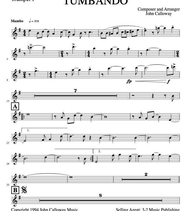 Tumbando – Trumpet 1 (Download)