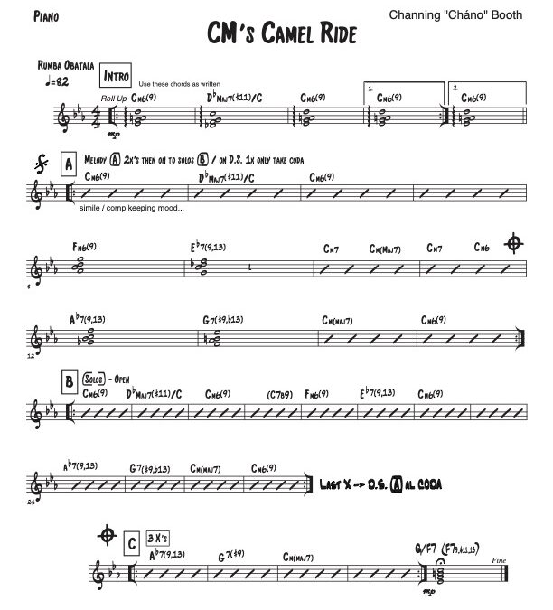 CM’s Camel Ride – Piano (Download)