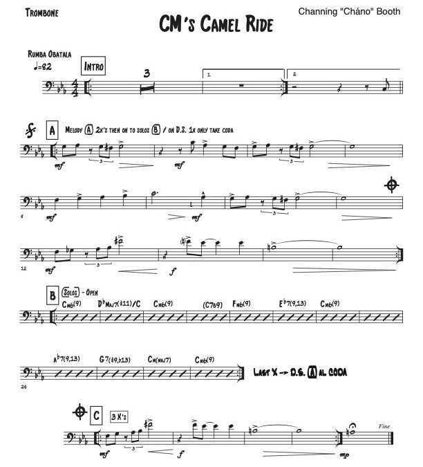 CM’s Camel Ride – Trombone (Download)