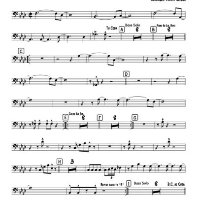 Moon Over Tokyo trombone 4 (Download) Latin jazz big band sheet music www.3-2music.com composer and arranger Manny Cepeda big band 4-4-5 instrumentation