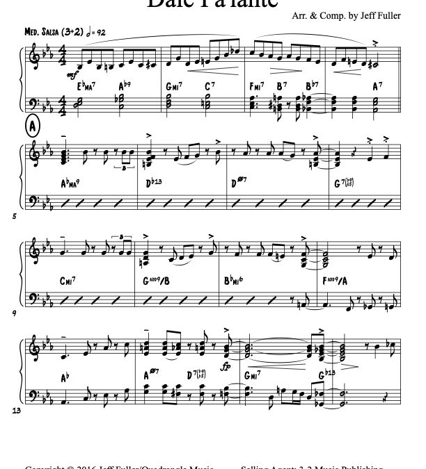 Dale Pa’lante V.1 – Piano (Download)