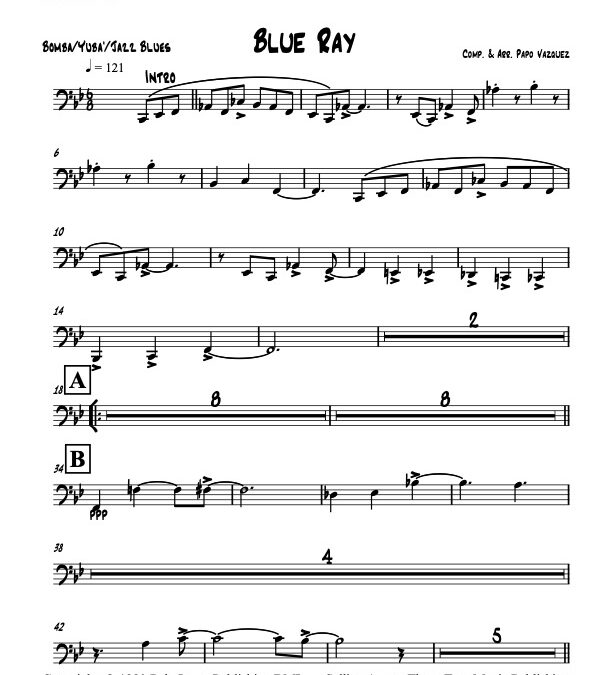 Blue Ray – Trombone 4 (Download)
