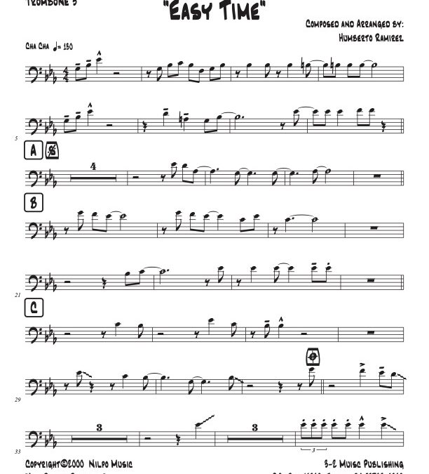 Easy Time – Trombone 3 (Download)