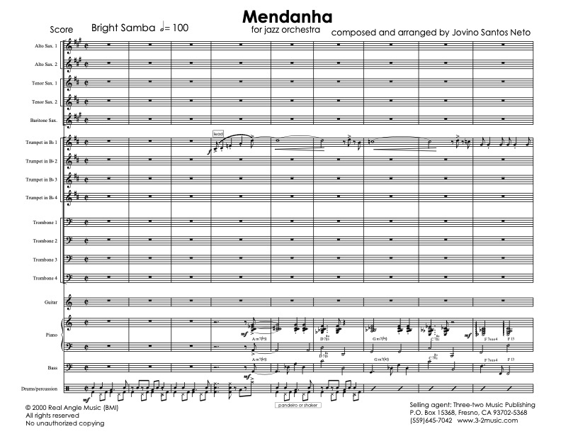 Mendanha – Score (Download)