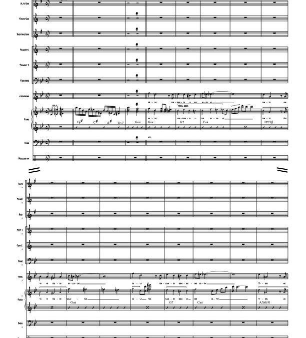 Perfidia V.1 – Score (Download)