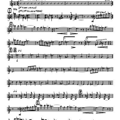 Afro Green marimba (Download) Latin jazz printed sheet music www.3-2music.com composer and arranger Dave Samuels big band 4-4-5 instrumentation
