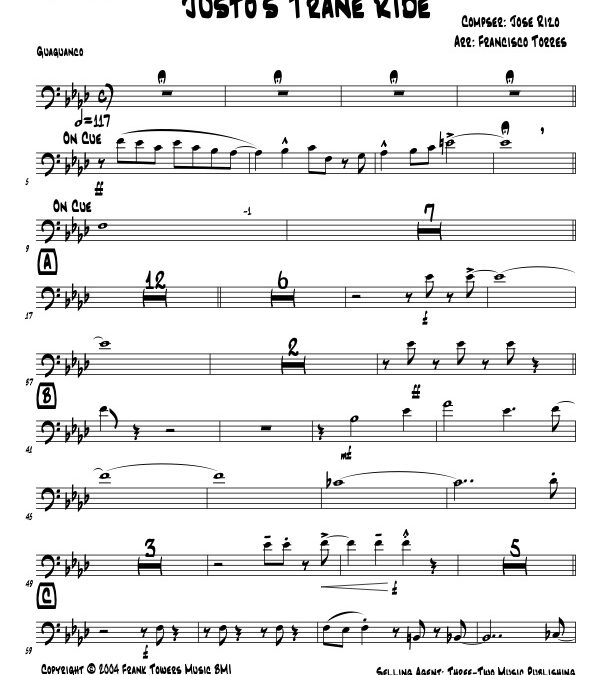 Justo’s Trane Ride – Trombone 2 (Download)