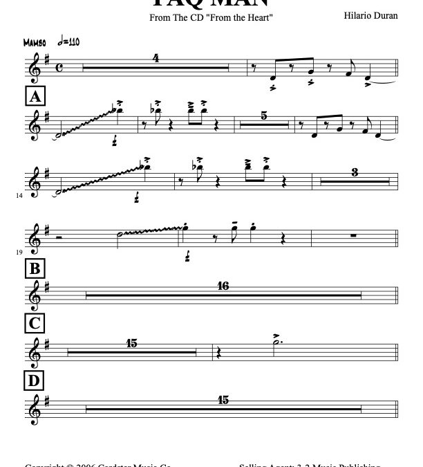 Paq Man – Trumpet 3 (Download)