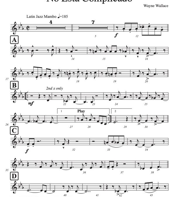 No Está Complicado – Trumpet 3 (Download)