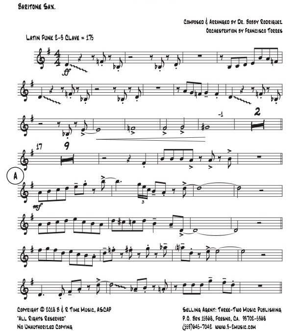 Frijoles – Baritone (Download)