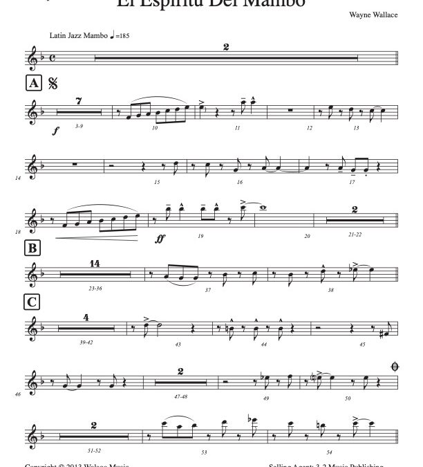 El Espiritu Del Mambo – Trumpet 2 (Download)